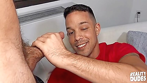 She's first time with a pussy